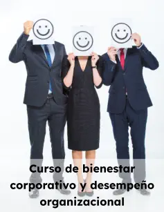 Curso de bienestar corporativo y desempeño organizacional