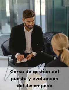 Curso de gestión del puesto y evaluación del desempeño