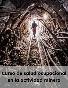 Curso de salud ocupacional en la actividad minera