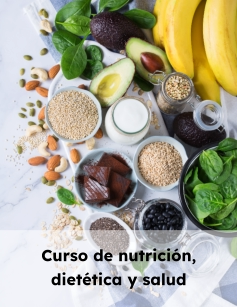Curso de nutrición, dietética y salud